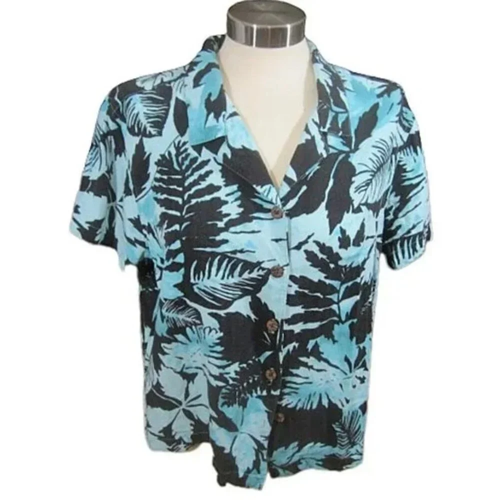 JAMAICA BAY Tropical Hawaiian Shirt - XL - EVC - Picture 1 of 11